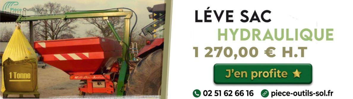 Lève sac hydraulique 1 tonne